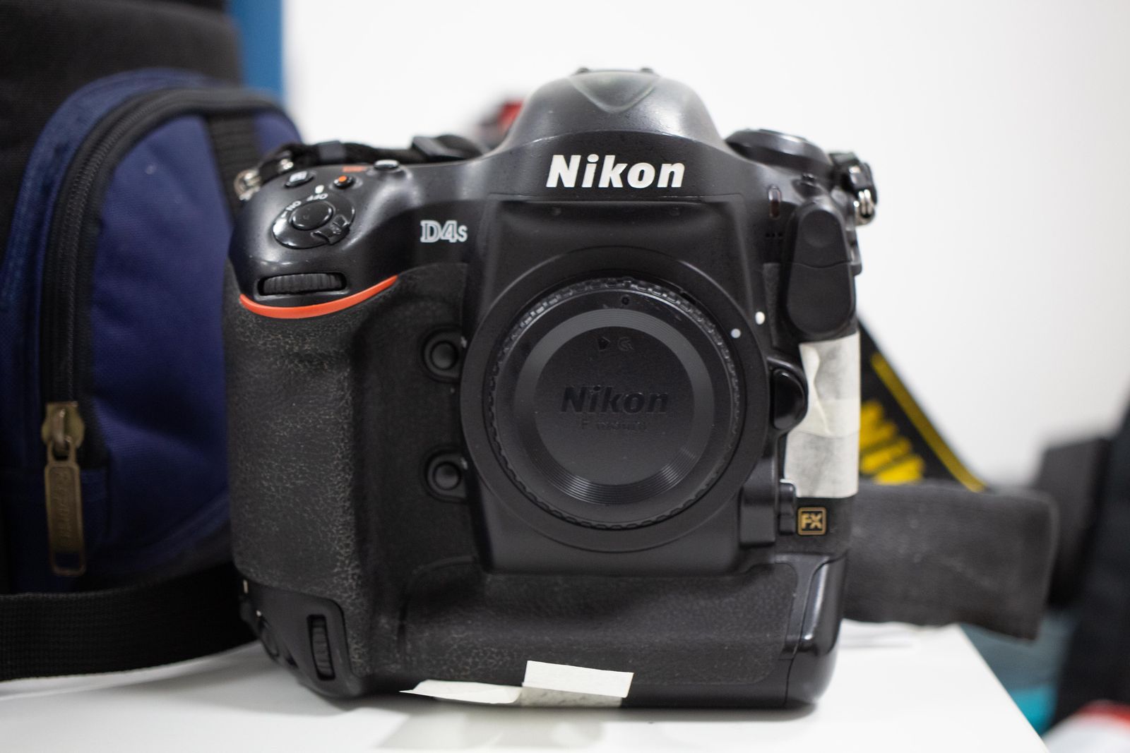Nikon D4s in the lab for shutter replacement